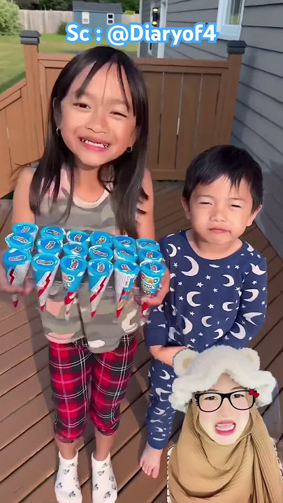 Adek mau permen eskrim juga ⁉️😩 @Diaryof4 #shorts #funny #dubbing