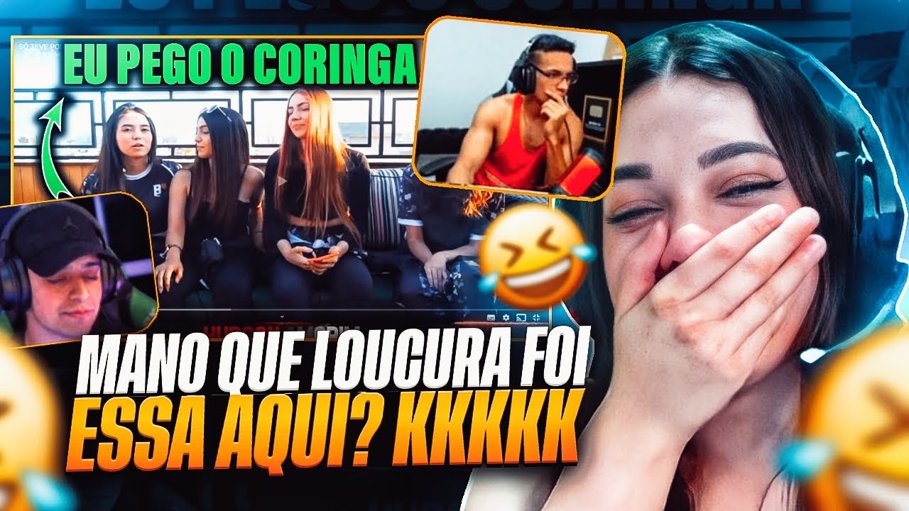 REAGINDO a LOUD CORINGA REAGINDO PPP DA B4! EU PEGO O LYONS GUH