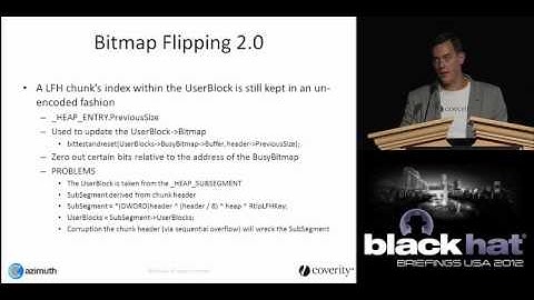 Black Hat USA 2012 - Windows 8 Heap Intervals