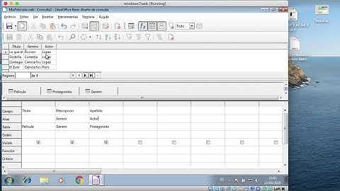 Formularios e informes en Libre Office