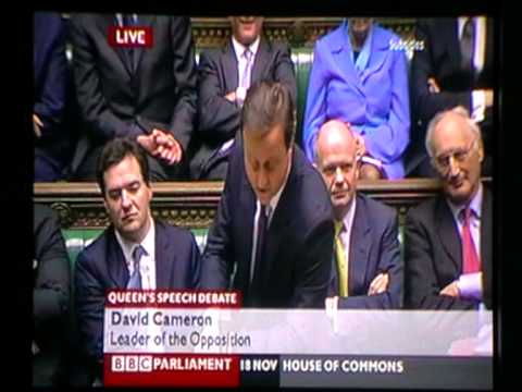 Brown, Cameron & Clegg - Queen's Speech (2/7)