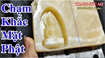Máy CNC Chạm Khắc Đá Tự Động - Chạm Mặt Phật