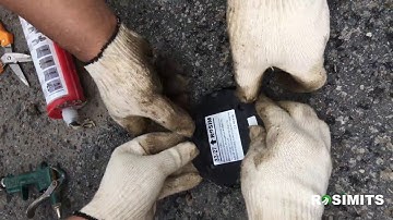 magnetic detector installation