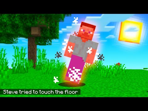 Minecraft, But The Floor Is Deadly
