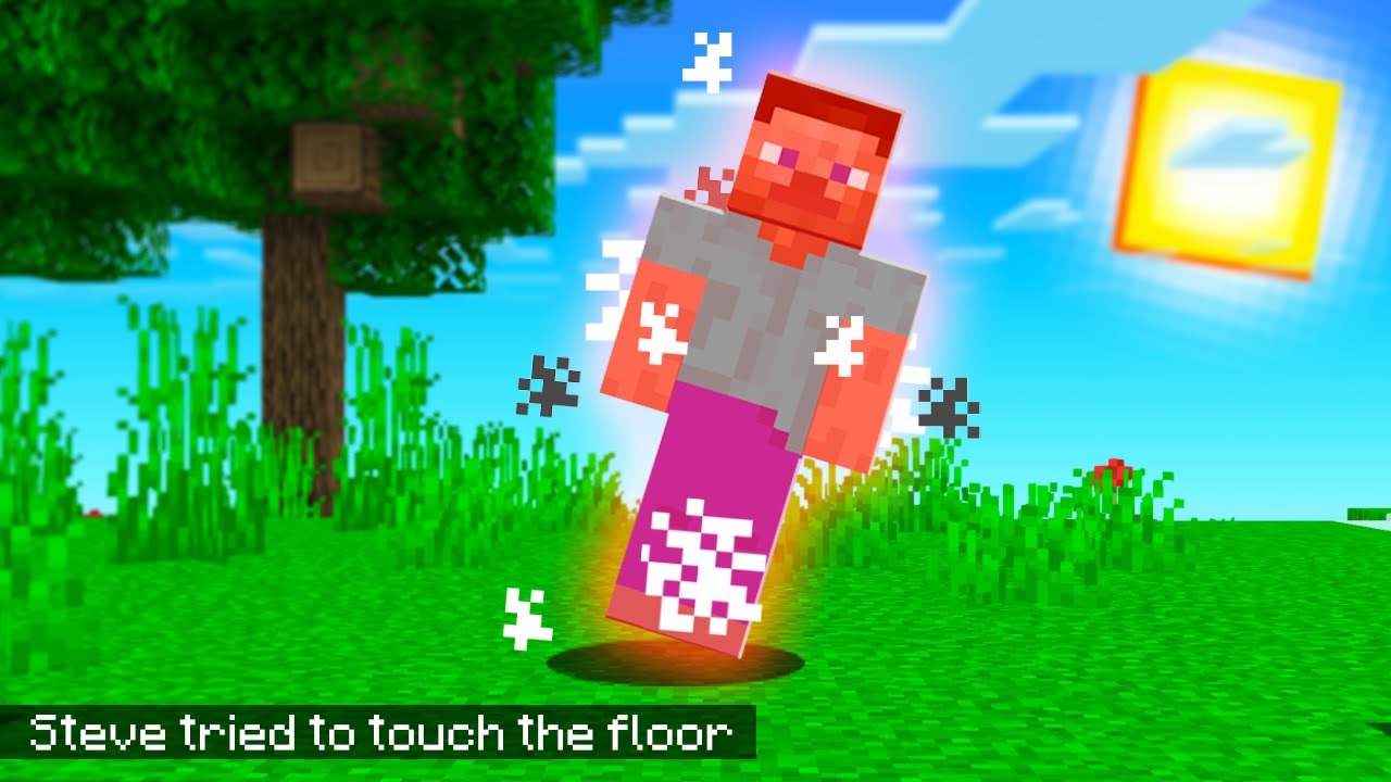 Minecraft, But The Floor Is Deadly