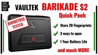 Vaultek Barikade Series 2 Safe Quick Peek and Demo