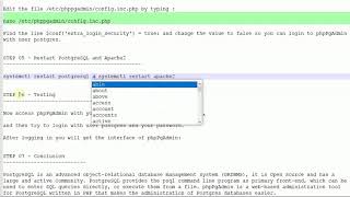 Bangla - Installing PostgreSQL, phpPgAdmin, Apache2 and PHP in Ubuntu 16 04