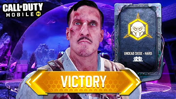 COD Mobile Zombies ☆ Undead Siege Hard Mode Review