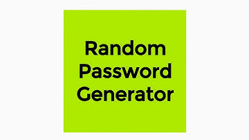 Random Password Generator