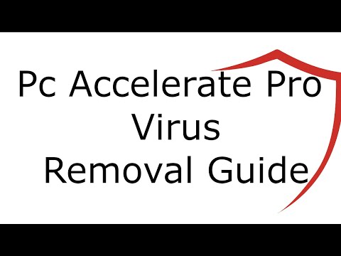 Pc Accelerate Pro Virus Removal Guide