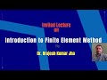 Introduction To Finite Element Method Finiteelementmethod Finiteelementanalysis Introduction To Finite Element Method Finiteelementmethod Finiteelementanalysis