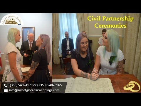 Marriage and Civil Partnership Ceremonies in Gibraltar