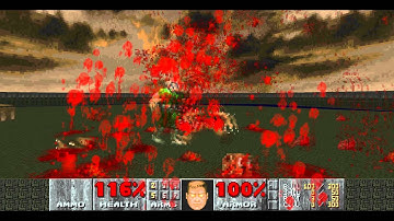 Brutal DooM v015a ALL FATALITIES (Rip and Tear) including player deaths