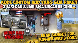 Rusher 2-Finger Hud Custom Code, Simple But Deadly, So Good, Cok - Freefire