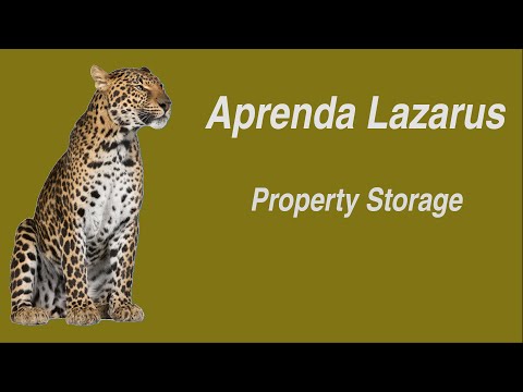 Armazenando Propriedades de