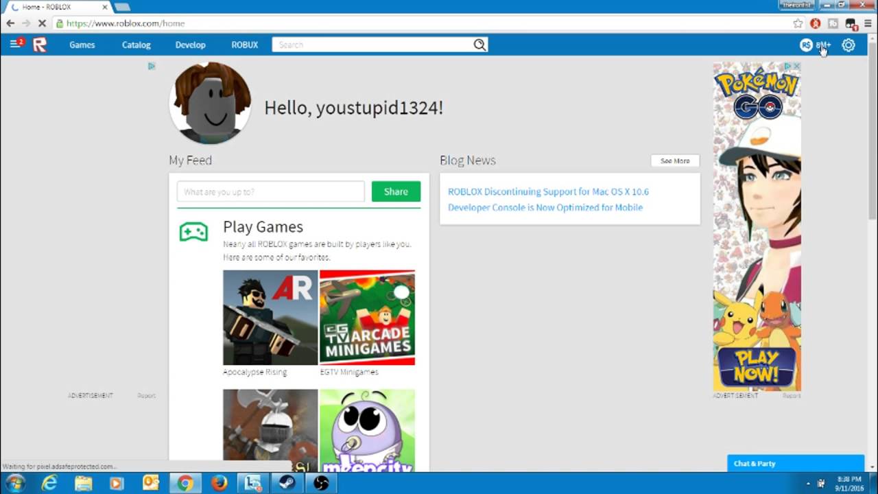 pictures of roblox home screen