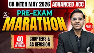 CA Inter Advanced Accounting Marathon | Most Important AS + Chapter Revision |40 Marks|CA Nitin Goel