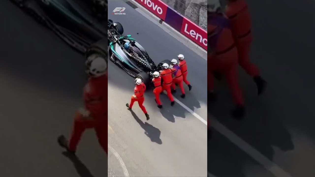 When F1 Marshals Tried Bobsleigh Training 😂 (Mercedes’ Secret 2025 Plan)