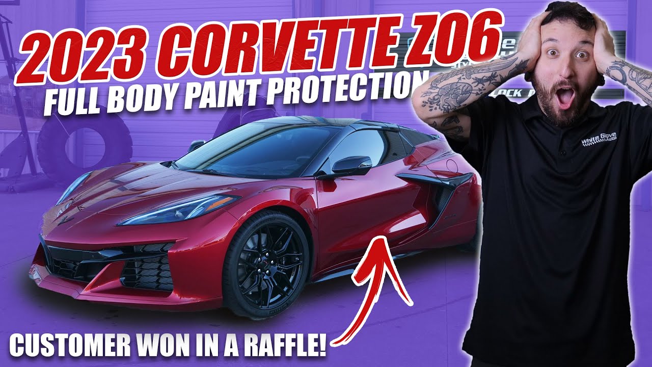 Chevrolet Corvette Z06 Paint Protection Film & Sport Ceramic