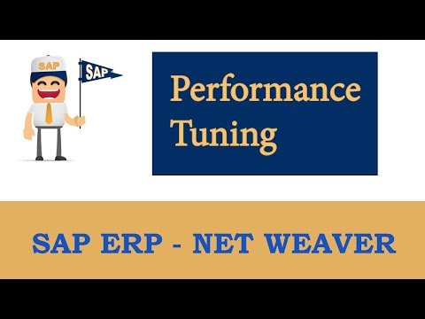 ERP SAP Basis - Net Weaver | SAP Performance Tuning - Part 1 |