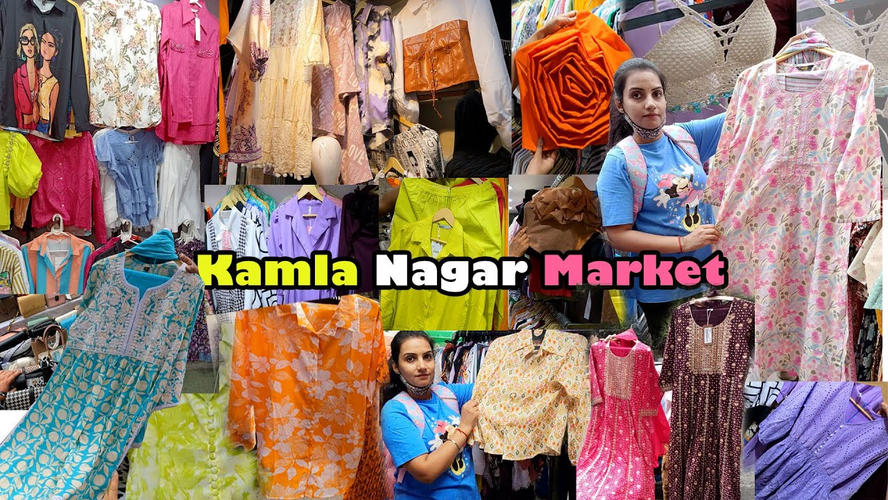 Kamala nagar market DelhiLatest Summer collectionmarket delhi 