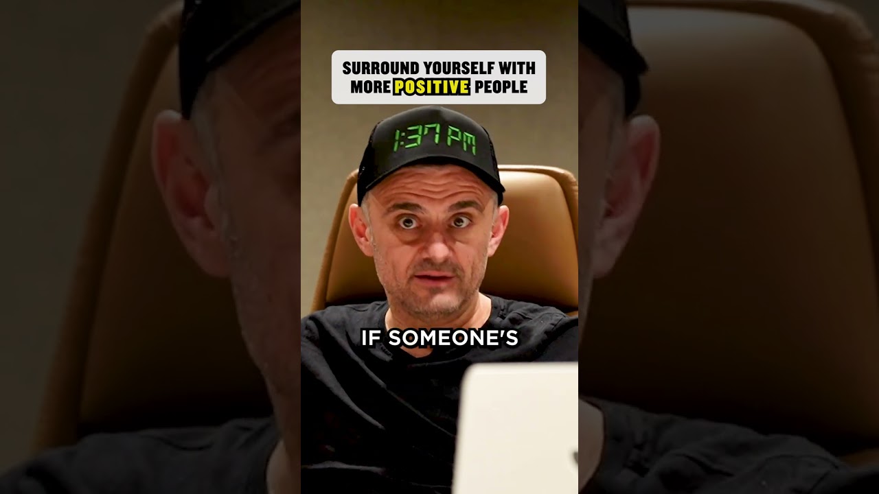 Surround yourself with more positive people Surround yourself with more positive people