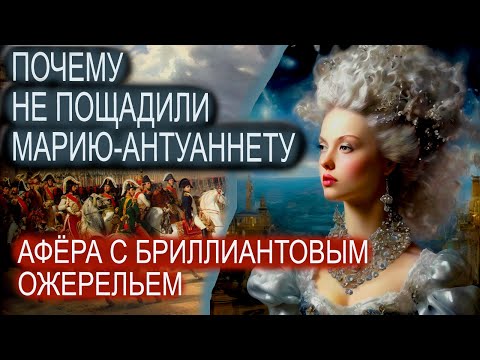ПОЧЕМУ не пощадили МАРИЮ - АНТУАНЕТТУ или афера с ожерельем