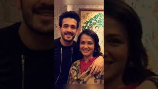 Akkineni Akhil And Akkineni Amala