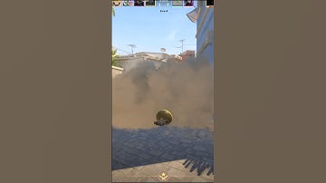 He did not expect the nade.. 😂 #cs2