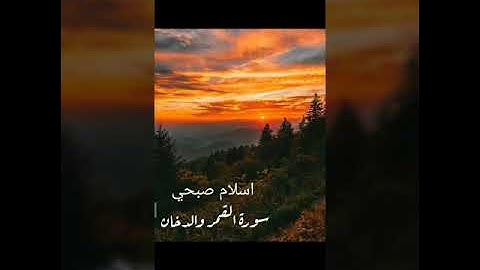 اسلام صبحي سورة القمر والدخان