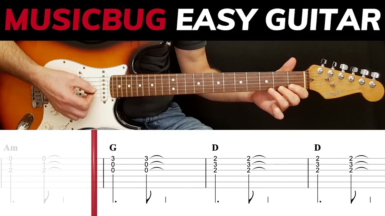 Wicked Game - Chris Isaak | BEGINNERS GUITAR | Scrolling Tabs