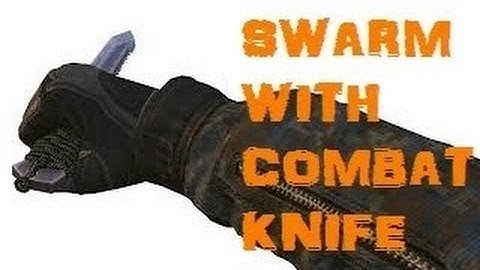 Black Ops 2 Combat Knife Only Swarm!