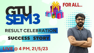 CELEBRATION.. GIFTS.. GTU SEM 3 RESULTS 2023.. PV KI DAHAD.. ISS BAAR 1000+ STUDENTS.. LIVE @ 4 PM