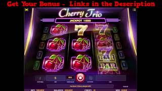 SUPER BIG WIN on Cherry Trio Slot screenshot 5