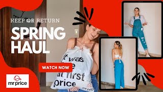 Summer Colors Mr Price Keep or Return haul | First impressions