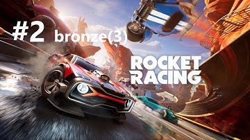Fortnite part 2 rocket racing road to unreal(bronze 3)