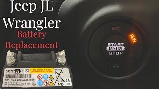 How To Replace Jeep JL Main & Aux Battery The Easy Way! Test & Guide!