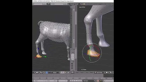 THE SHEEP SHEPHERD COPPERCUBE 6.5.1 | THIS IS HOW YOU CREATE A SHEEP. BLENDER WALKTHROUGH.