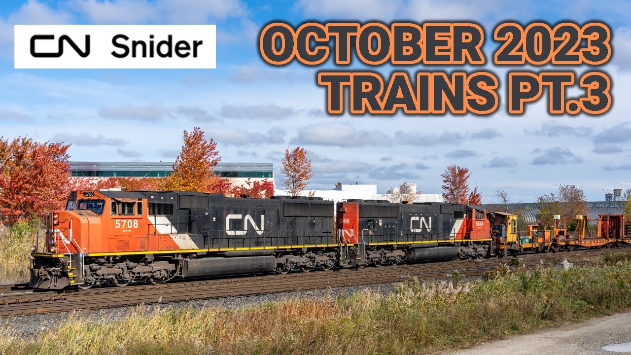 Potash, BCOL and Continuous Welded Rail and More - October 2023 Trains Part 3
