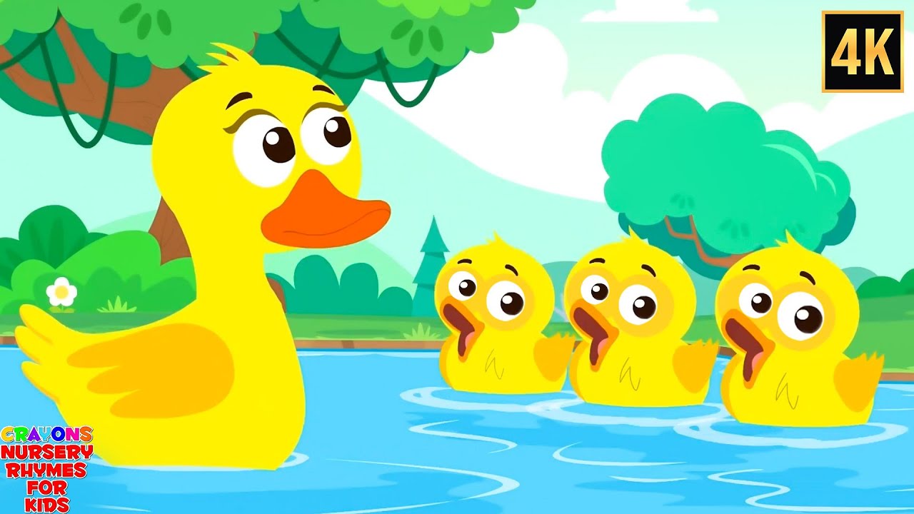 Duck Song + Quack Quack | Nursery Rhymes For Kids