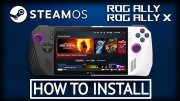 How To Install Official SteamOS On PC Gaming Handhelds: ROG ALLY & ROG ALLY X