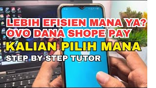 DANA, OVO, ShopeePay, atau GoPay? 💰 Mana yang Paling Efisien untuk Transaksi Harian!