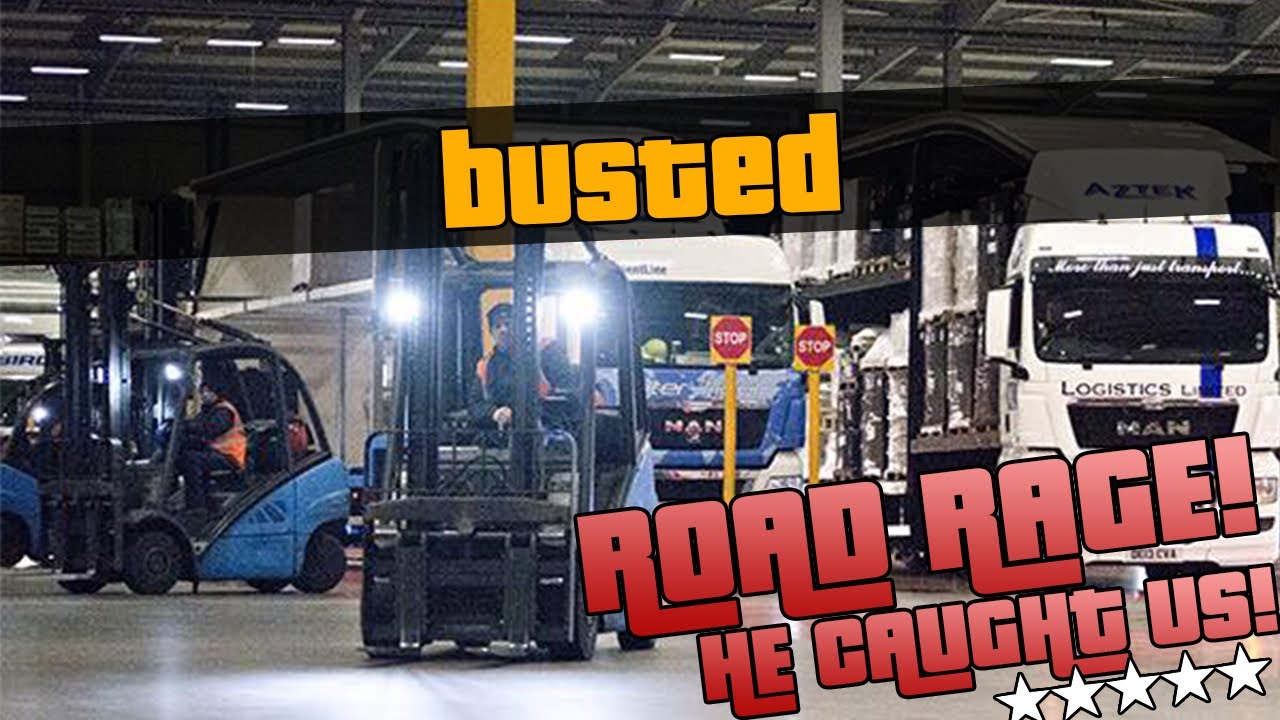 Road rage stupid crazy , angry truck driver England Uk - YouTube