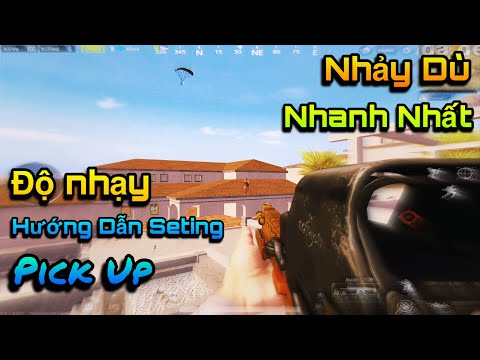 [PUBG Mobile] Hướng Dẫn Nhảy Dù Xuống Sớm Nhất Map Và Seting Độ Nhạy Ghìm Tâm Kèm Pick Up