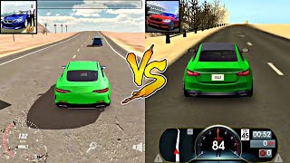 CAR PARKING MULTIPLAYER VS DRIVING SCHOOL SIM - COMPARISON GRAPHICS screenshot 1
