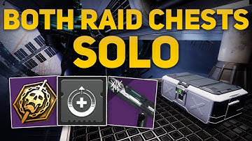 How to Get Both Deep Stone Crypt Raid Chests Solo on All Classes Easy! (Destiny 2)