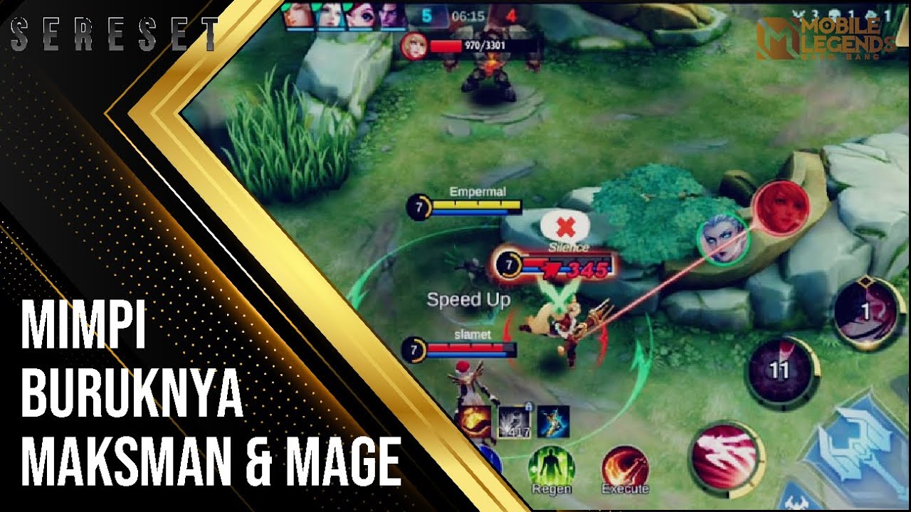 Mimpi Buruk Marksman dan Mage | Moblile Legends | Sereset