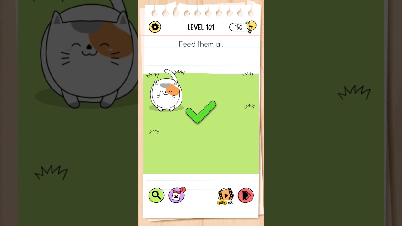 Brain test level 101🌞🌞