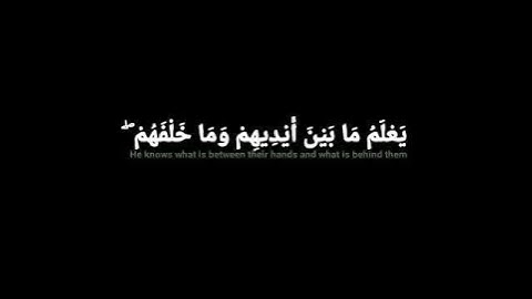 "اية الكرسي""القارئ: سالم الدوسري؛كرومات قرآن شاشه سوداء بدون حقوق