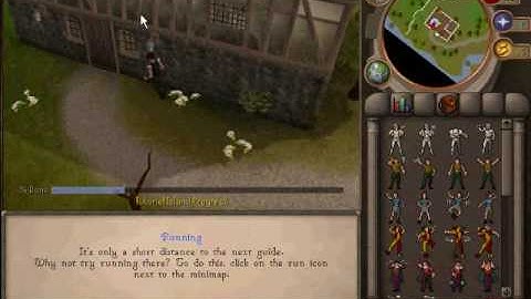 Runescape quest guide - Learning the Ropes (Tutorial Island) Guide